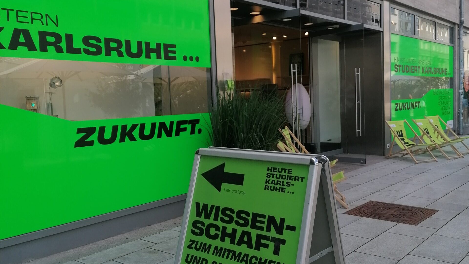 Das Pop-Up-Lab befand sich in der Kaiserstr. 145.